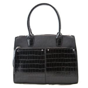 Black Leather Handbag